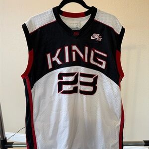 Nike Air King 23 Black and White Jersey